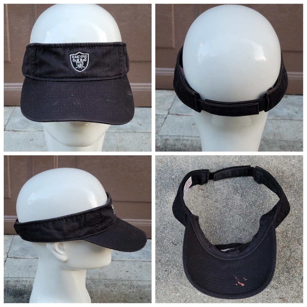 Vtg Los Angeles Oakland Las Vegas Raiders Visor